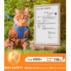 Halypet Cat Harness and Leash Set [ MAX Safety Third