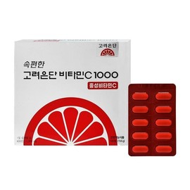 Goryeo Eundan Easy Korea Eundan Vitamin C 1000 Neutral Vitamin 120 tablets x 1 / 속편한 고려은단 비타민C 1000 중성비타민 120정 x 1개