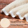 Toallas Exfoliantes de Nailon Tatuo 10 Paquetes - Borde Blanco