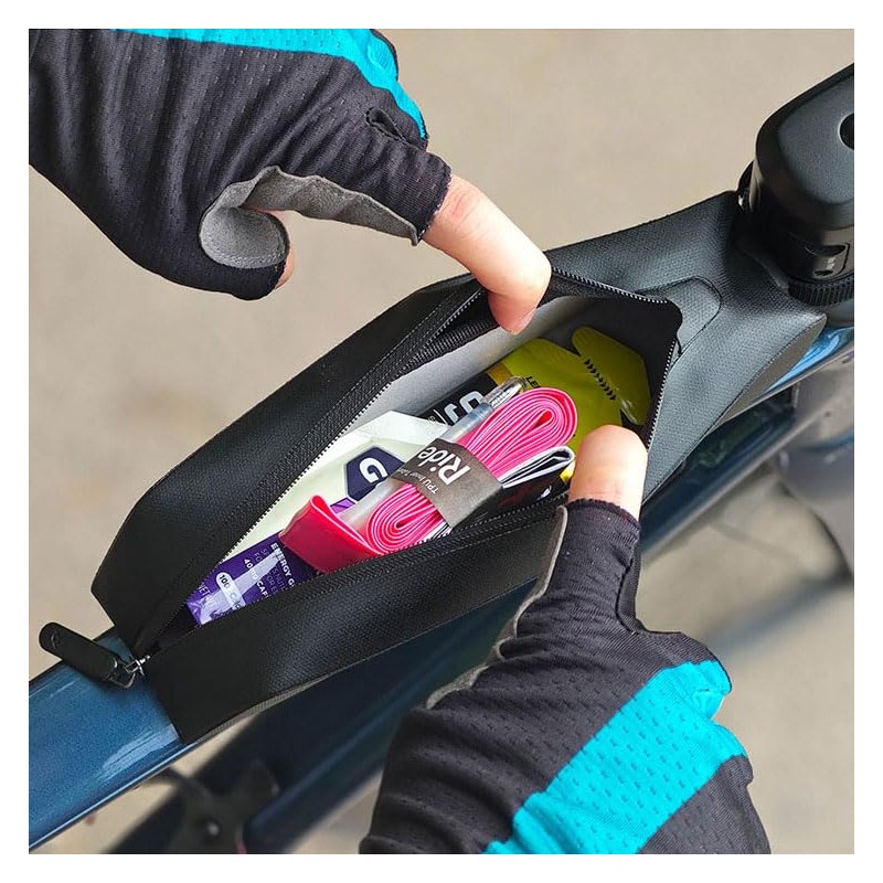 Rhinowalk Bike Frame Bag TPU Waterproof Aero Saddle Bag with