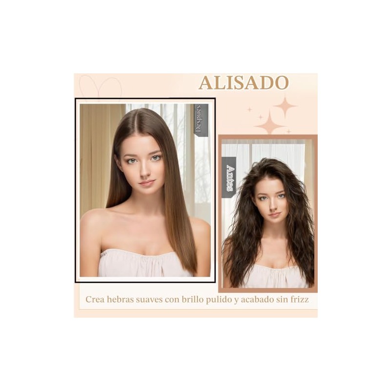 Cepillo Redondo Voluminizador Mejorado Compatible con Dyson Airwrap, Accesorio de