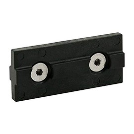 40-6893, 40 Series, Black Double Keyed Unibearing Linear Bearing Pad (2 Pack)