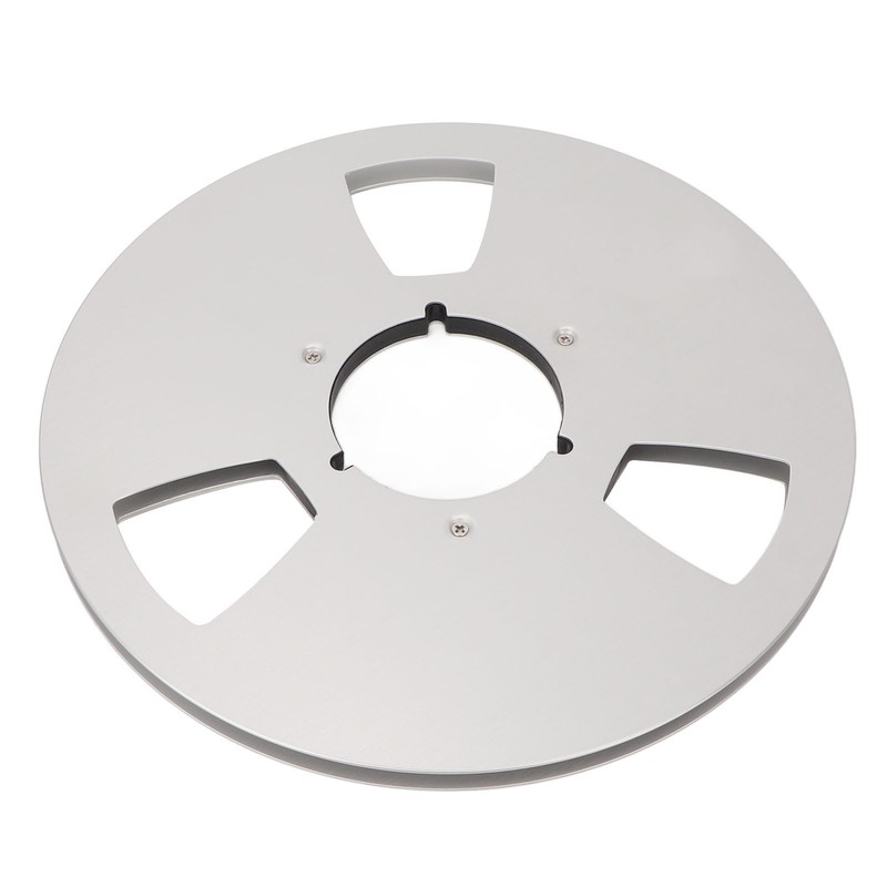 1/4 10 Inch Empty Tape Reel Aluminum Alloy Reel Tape
