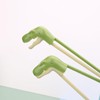 Cartoon Dinosaur Eating Training, Chopsticks, Chopsticks Correction, Auxiliary Tableware (Green