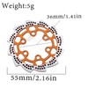 hopsupRC Aluminum 7075-T6 Rear Brake Disk Upgrades Part for Losi