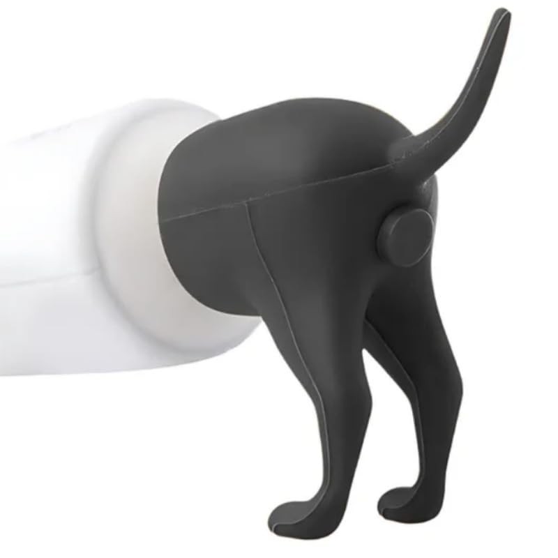3PCS Poop Dog Butt Toothpaste Topper Creative Toothpaste Topper Dog