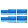 amleso Aquarium Wallpaper Fish Tank Backdrop Aquarium Poster Tank Sticker