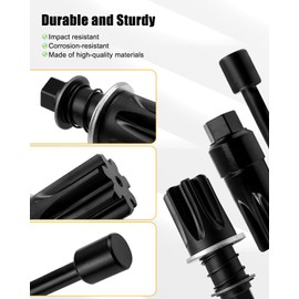 ULZOZN Engine Turning Tool and Timing Set Fit for John Deere Engine 4024 4039 4045 Replace DJ002-1 DJ002-5