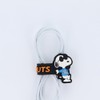 Sunstar Stationery Snoopy Cable Holder Snap Peanuts Petit Collection Joe