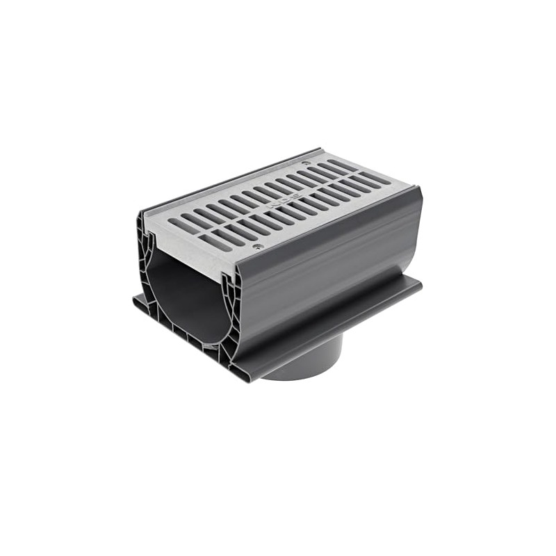 NDS 2351 Spee-D® Channel Drain Bottom Outlet Assembly, 4-3/4-Inch X