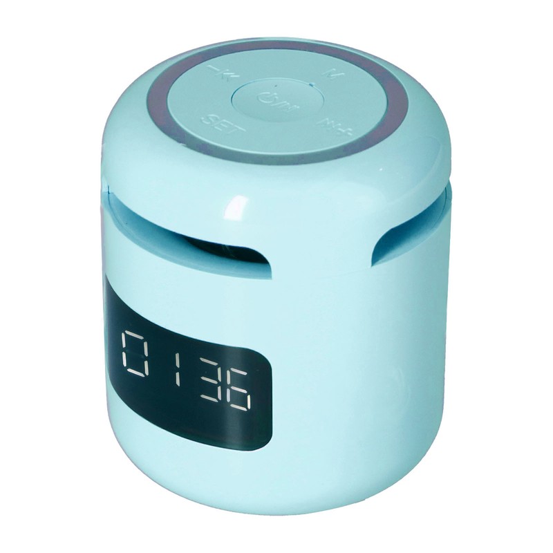 JM01 BT Clock Speaker Multifunctional Adjustable Portable BT Clock Speaker
