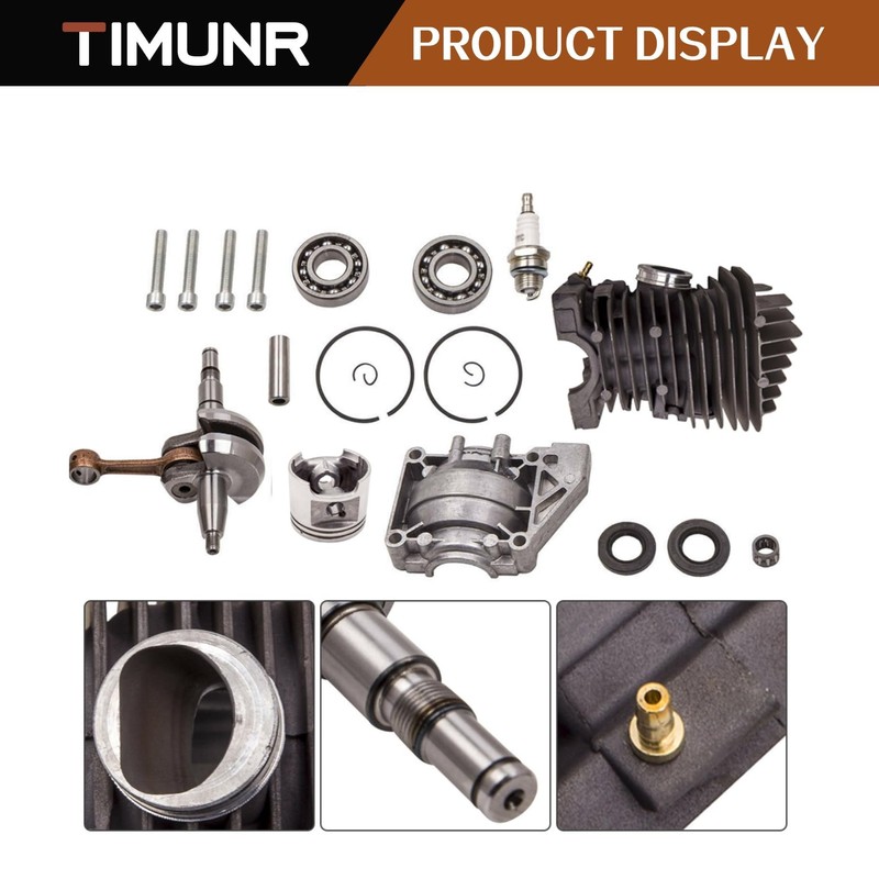 Timunr 49MM Cylinder Piston Kit Replacement for for Stihl 029