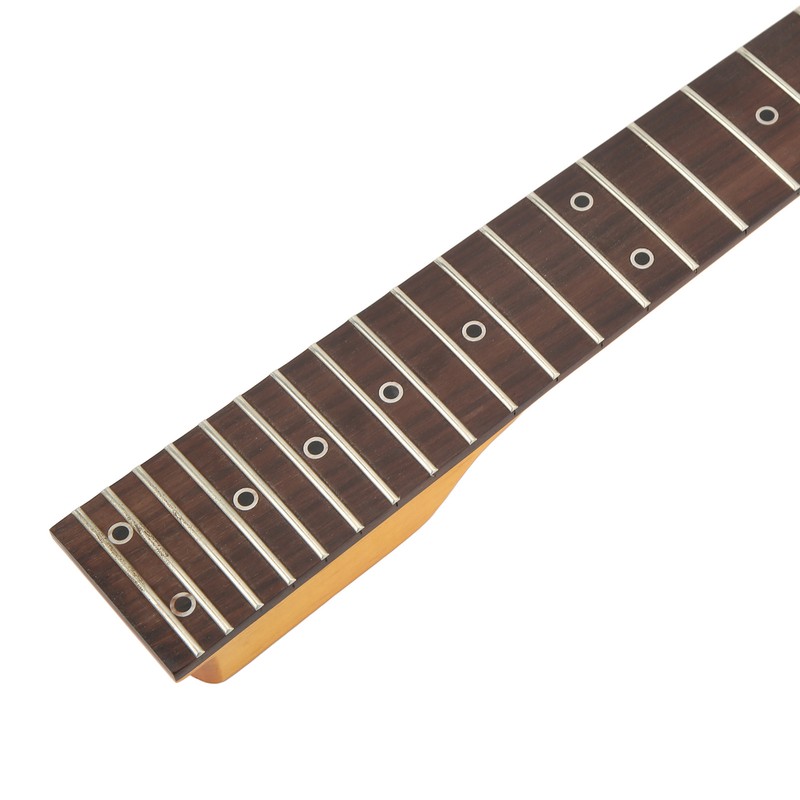 Guitar Neck Fingerboard 24 Fret 25.6in Smoothly Elegant Wood Electric