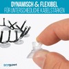 DIYexpert 100 x Suction Cups for Fairy Lights, Made in