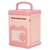 Fingerprint Password Cash Piggy Bank for Kids Auto Scroll Paper