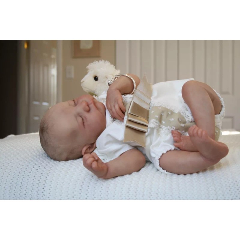 Nayumi Bebé Reborn Muñeca Silicona Suave 48cm Regalos Sorpresa
