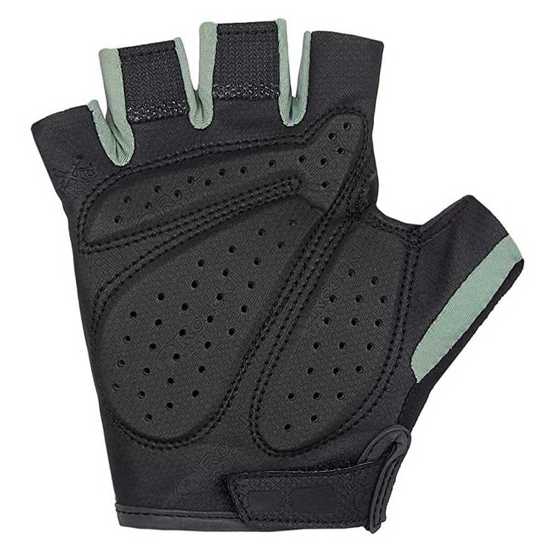 Roeckl Davilla Women's Cycling Gloves Short Green 2023: Size: 7.5