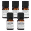 Incent Essential Oils, Essential Oils, Set of 5 (5 ml)