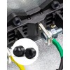 Jeboler Plastic Caps Screw Caps M6, Pack of 25 Black
