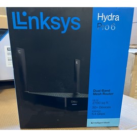 Linksys Hydra Pro 6 Dual-Band Wi-Fi 6 Router Recertified