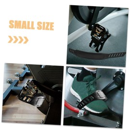 BESPORTBLE 3pairs Adjustable Gym Pedal Straps for Exercise Bike Footrest Straps for Stationary and Outdoor Cycling Easy to Fit Footwear Replaceable Bike Accessories