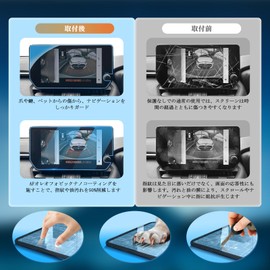 LFOTPP Protective Nanofilm AR Screen for LCD Navigations and Displays, for 2022 New Toyota RAV4 10.5-inch Car Navigation Display, High Sensitivity, Bubble Free, Anti-Smudge, Vehicle Specific Design