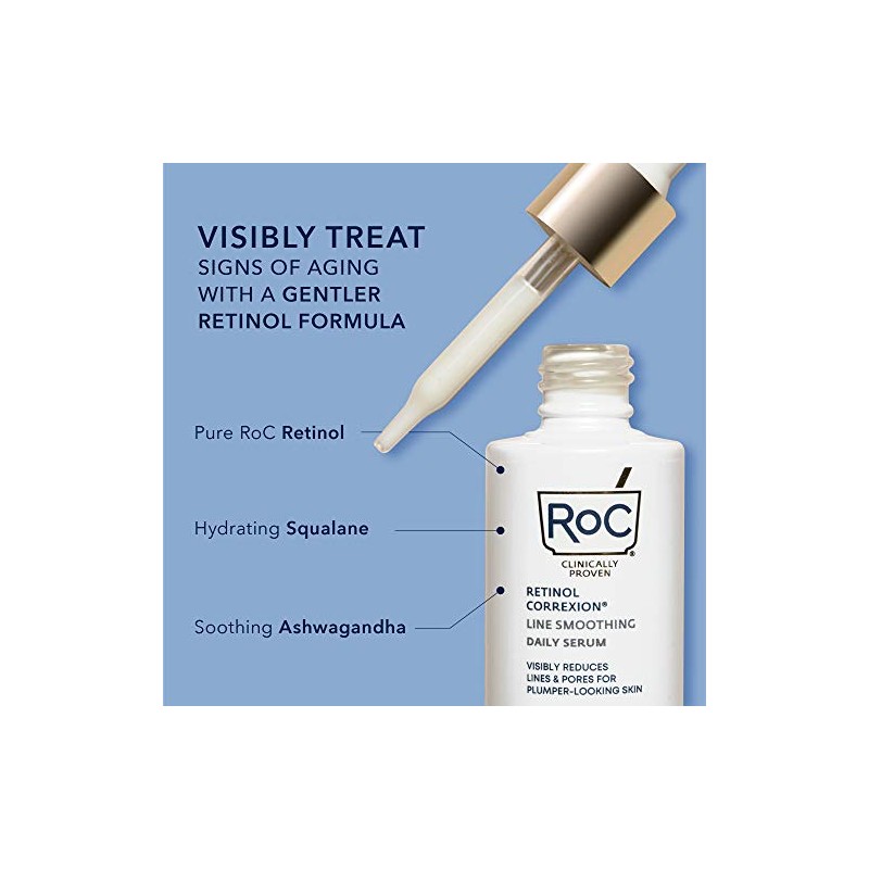RoC Retinol Correxion Pore Refining Line Suero suavizante, tratamiento diario