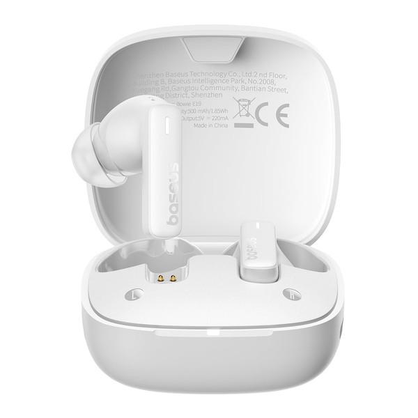 Baseus Bowie E19 True Wireless Headset - White