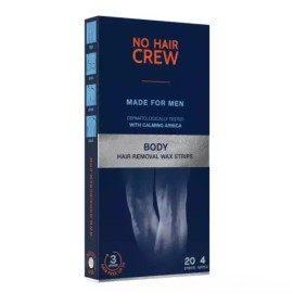 No Hair Crew 노헤어크루 제모왁스스트립 NO HAIR CREW [노헤어크루 제모왁스스트립 NO HAIR CREW] NO HAIR CREW Wax Strips