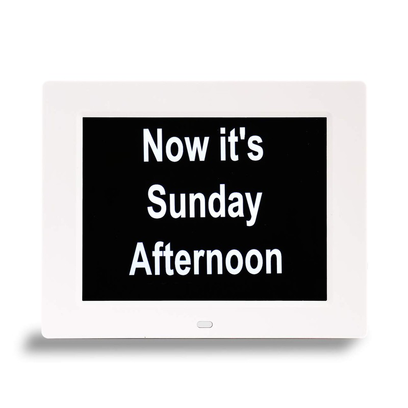 Ravencourt Living 2 in 1 Dementia Day Clock, High Resolution