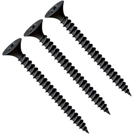 3.5x35mm Drywall Screws, Self Tapping Phillips Flat Head, Fine-Thread, Sharp Point, Wallboard Screws for Sheetrock to Wood Installation (50pcs)