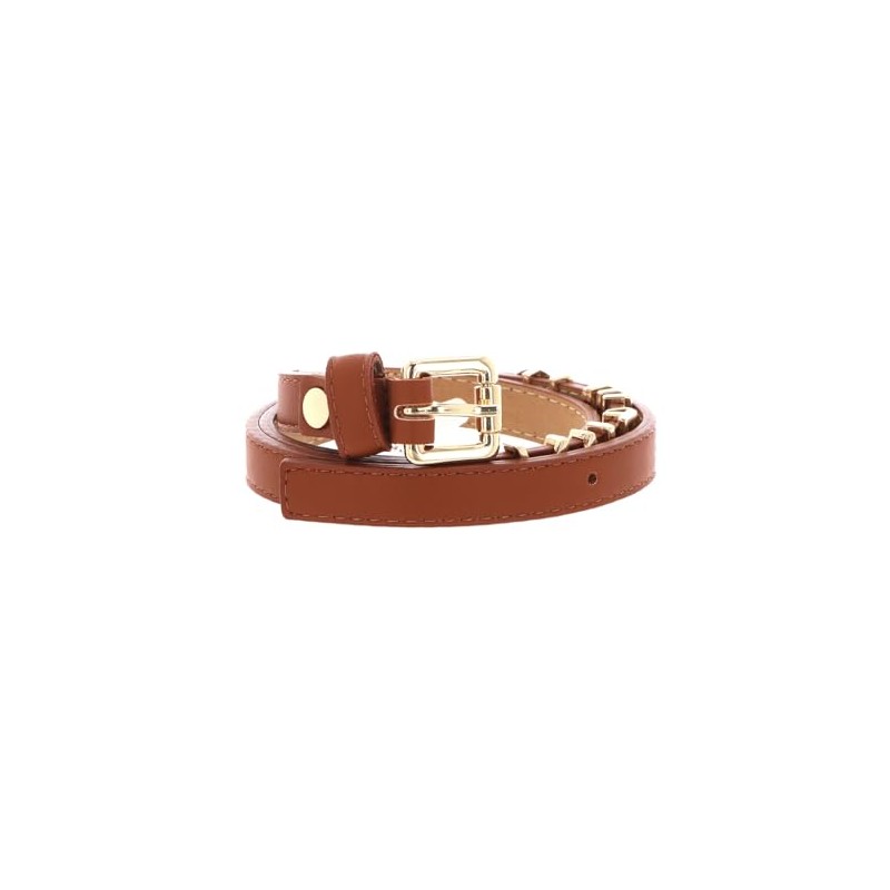 VALENTINO Emma Winter Belt W100 Cuoio / Oro - Can