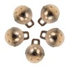 jojofuny 5pcs DIY Pet Bell Decor Brass Bells Ornaments for