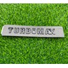 2PC 2024-2025 Turbomax Emblems 3D Badge Nameplate Hood Letters Logo