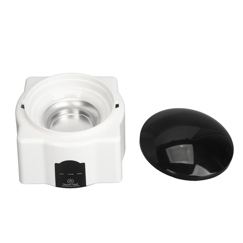 36W Steam Nail Polish Remover Machine Soak Steam Adjustable Heating