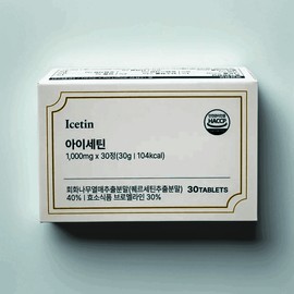 Quercetin Bromelain Icetin 1000mg x 30 tablets Icetin 1000mg x 30 tablets / 퀘르세틴 브로멜라인 아이세틴 1000mg x 30정 아이세틴 1000mg x 30정