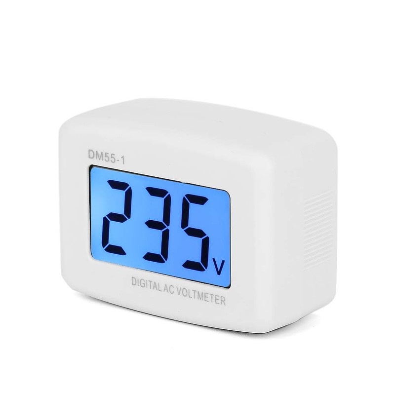 LCD Voltmeter,110V/220V Household LCD Digital AC 80-300V Voltmeter Electrical Instruments