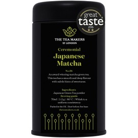 Ceremonial Grade Japanese Matcha Green Tea Powder100g Caddy