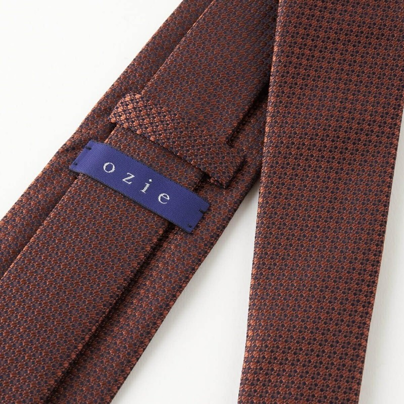 Ojier Men's Necktie, Silk, Regular Tie, Yamanashi Tie, Archival Style,