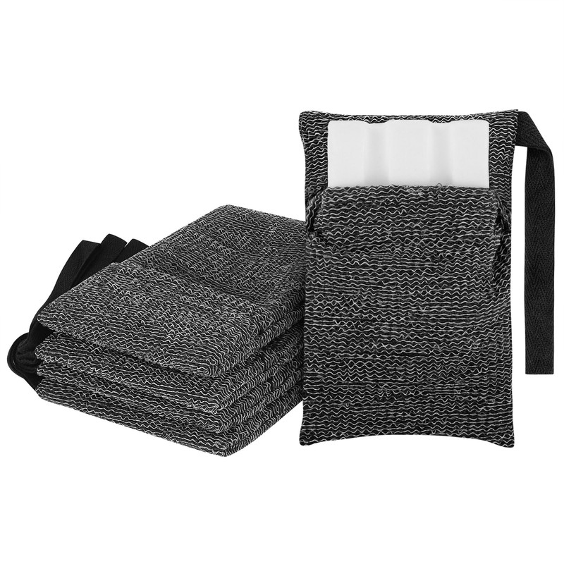Linkidea 5 bolsas dispensadoras de jabón con correa de mano,