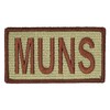 Weaponz Online MUNS Duty Identifier Tab/Patch