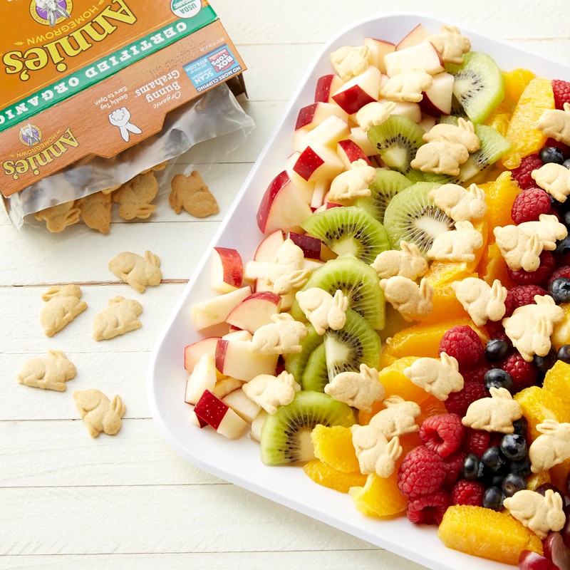 Annie's Organic Bunny Grahams Snack, Honey, 1.25 Oz, 100 Count