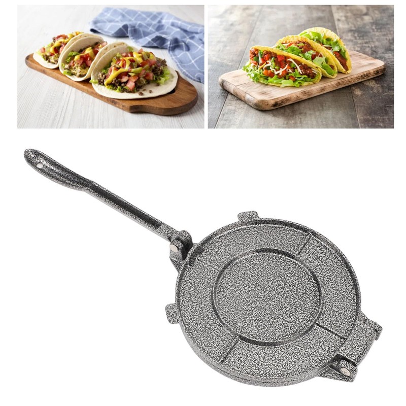 Dough Press, Cast Iron Tortilla Press, Manual Flour Tortilla Press