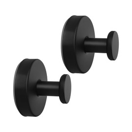 HFZRZFH Suction Cup Hooks for Shower 2 Pack,Mounting on Bathroom,Kitchen,Glass Door,Mirror,Tile–Loofah,Towel,Coat,Bath Robe Hook Holder for Hanging up to 15 lbs Waterproof