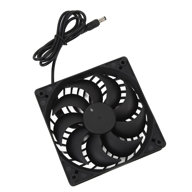 Solar Panel Fan 10W Exhaust Fan Dual Layer Metal Shell