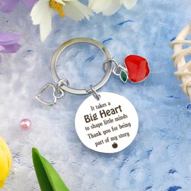 Teacher Gifts for Women Men, Thank You Teacher Gifts, Gift for Teacher End Of The Year, Teacher Keyring, Teaching Assistant Gift, Head Teacher Gifts, Teacher Leaving Gifts, Teacher Christmas Gifts
