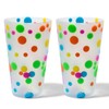 Silipint: Pint Glasses 16oz: 2 Pack - Polka Dots -