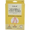 CALA - botínes/máscaras para pies hidratantes con vitamina C (paquete