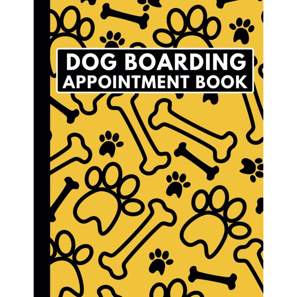 Daily Appointment Book For Dog Boarding