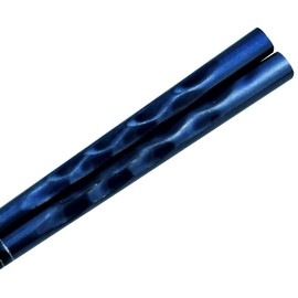 若狭 Coating Chopsticks Route 23 cm Navy Blue Tip Square Chopsticks 159272